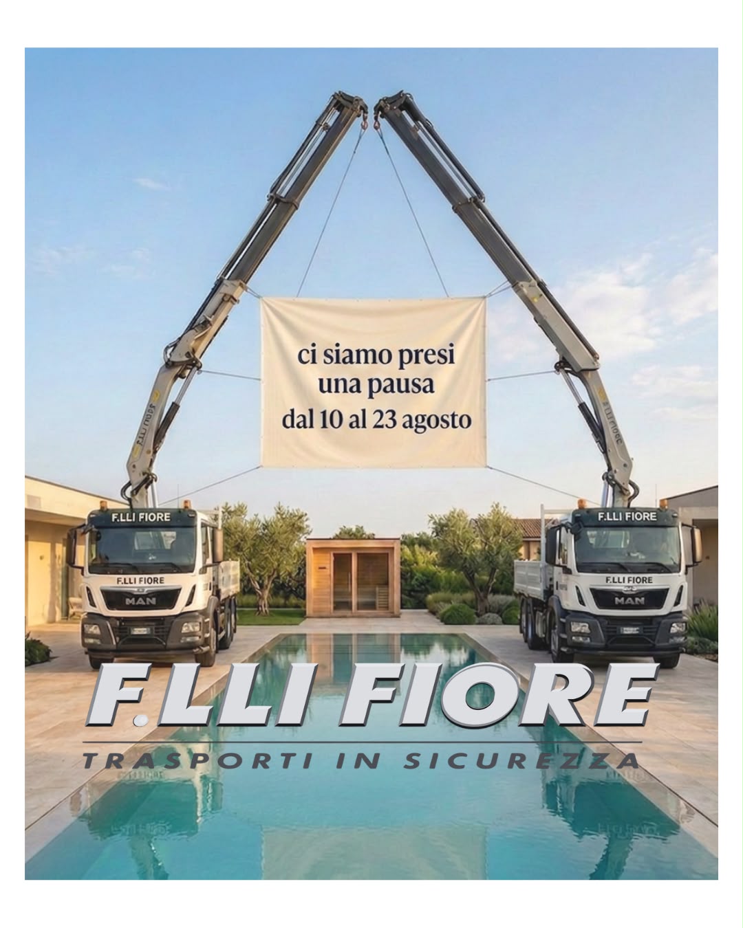 F.lli Fiore - Ci siamo presi una pausa dal 10 al 23 agosto